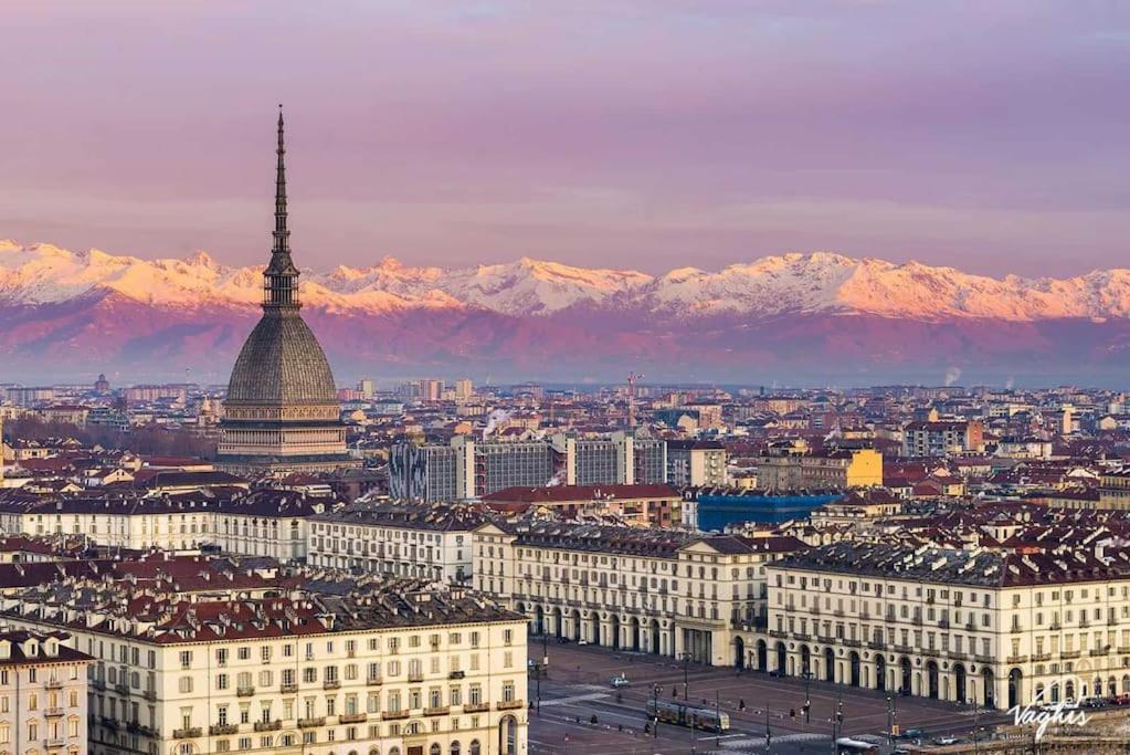 Apartmán Il Balcone Su Torino - Moderno Con Vista Superga Exteriér fotografie